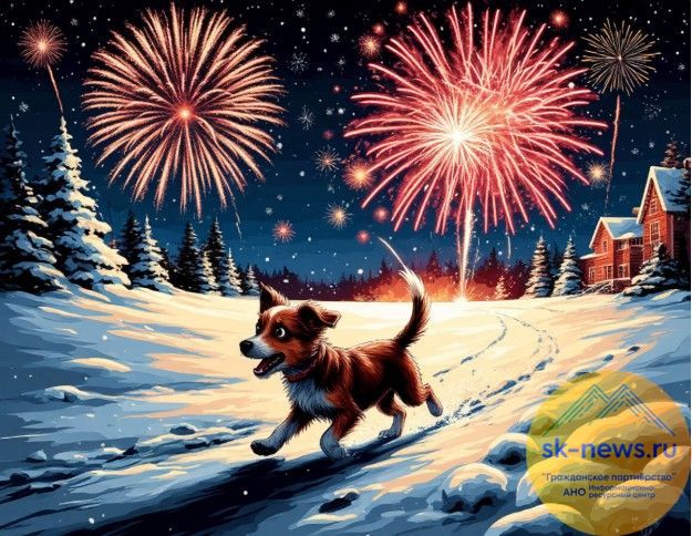 Взрывы петард и паника: что делать, чтобы ваш питомец от испуга не сбежал в праздники