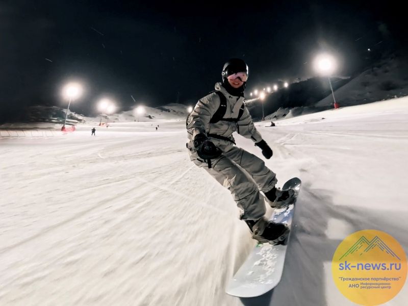 Новинка зимнего сезона: вечернее катание на Кругозор – Азау курорта «Эльбрус» стало ежедневным