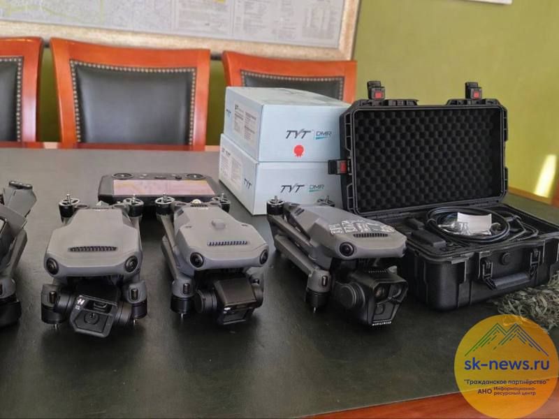 Из Предгорья бойцам передали спецоборудование для обнаружения и противодействия вражеским дронам