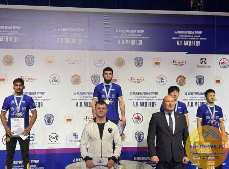 Воспитанник спортшколы из Кахуна привез золото с престижного турнира в Минске