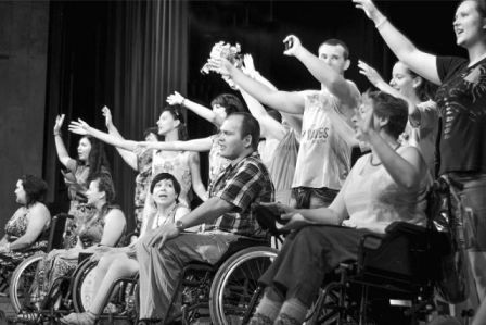 Союз инвалидов-колясочников республики Адыгея и Концертный зал "Нальмэс" представили первую театральную постановку Союз инвалидов-колясочников республики Адыгея и Концертный зал "Нальмэс" представили первую театральную постановку