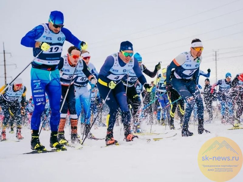 Более 3,9 тысячи спортсменов закрыли сезон на Югорском лыжном марафоне